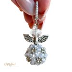 Angyalkás Fülbevaló